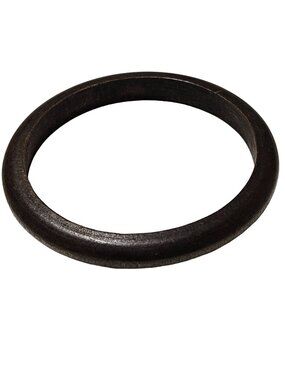 Vintage Bangle Bracelet Dark Wood Circular Boho Natural Rustic Earthy Jewelry